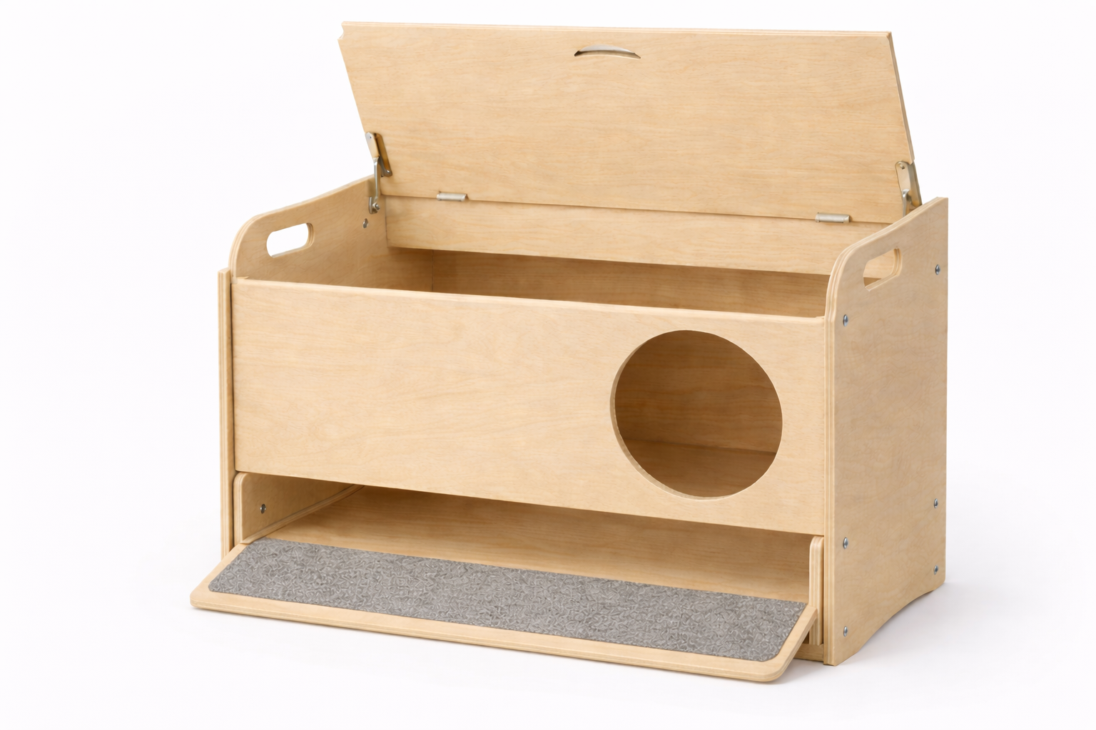 Caisse de maternité pour chat - format compact